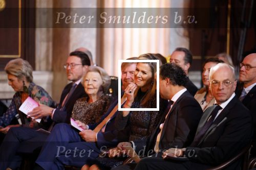 Amsterdam 7 december 2022
Prins Claus prijzen in paleis op de dam . Aanwezig Koning Willem Alexander Koningin Maxima Prinses Beatrix Prins Constantijn en Prinses laurentien.