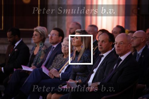 Amsterdam 7 december 2022
Prins Claus prijzen in paleis op de dam . Aanwezig Koning Willem Alexander Koningin Maxima Prinses Beatrix Prins Constantijn en Prinses laurentien.