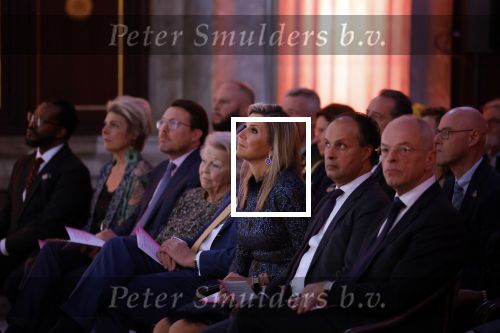 Amsterdam 7 december 2022
Prins Claus prijzen in paleis op de dam . Aanwezig Koning Willem Alexander Koningin Maxima Prinses Beatrix Prins Constantijn en Prinses laurentien.