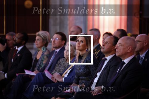 Amsterdam 7 december 2022
Prins Claus prijzen in paleis op de dam . Aanwezig Koning Willem Alexander Koningin Maxima Prinses Beatrix Prins Constantijn en Prinses laurentien.