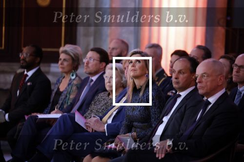Amsterdam 7 december 2022
Prins Claus prijzen in paleis op de dam . Aanwezig Koning Willem Alexander Koningin Maxima Prinses Beatrix Prins Constantijn en Prinses laurentien.