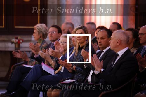Amsterdam 7 december 2022
Prins Claus prijzen in paleis op de dam . Aanwezig Koning Willem Alexander Koningin Maxima Prinses Beatrix Prins Constantijn en Prinses laurentien.