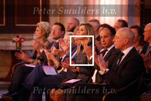 Amsterdam 7 december 2022
Prins Claus prijzen in paleis op de dam . Aanwezig Koning Willem Alexander Koningin Maxima Prinses Beatrix Prins Constantijn en Prinses laurentien.