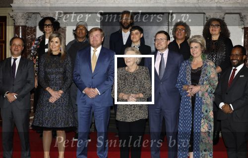 Amsterdam 7 december 2022
Prins Claus prijzen in paleis op de dam . Aanwezig Koning Willem Alexander Koningin Maxima Prinses Beatrix Prins Constantijn en Prinses laurentien.