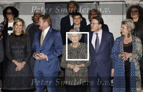 Amsterdam 7 december 2022
Prins Claus prijzen in paleis op de dam . Aanwezig Koning Willem Alexander Koningin Maxima Prinses Beatrix Prins Constantijn en Prinses laurentien.