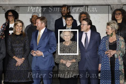 Amsterdam 7 december 2022
Prins Claus prijzen in paleis op de dam . Aanwezig Koning Willem Alexander Koningin Maxima Prinses Beatrix Prins Constantijn en Prinses laurentien.