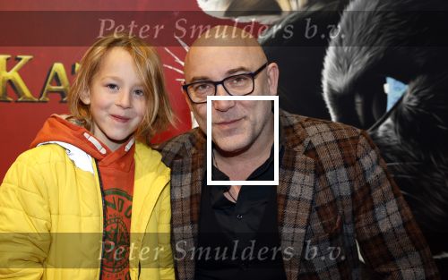Amsterdam 10 december 2022
Premiere de gelaarsde kat in Pathe Arena .
Loek Peters met zijn kinderen