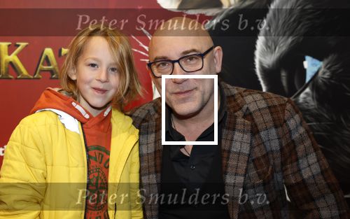 Amsterdam 10 december 2022
Premiere de gelaarsde kat in Pathe Arena .
Loek Peters met zijn kinderen