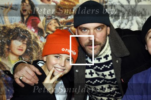 Amsterdam 11 december 2022
Premiere Hotel Sinestra in Pathe Noord .
Matteo van der Grijn met zijn zoon Jack
