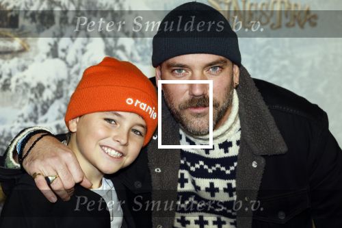 Amsterdam 11 december 2022
Premiere Hotel Sinestra in Pathe Noord .
Matteo van der Grijn met zijn zoon Jack