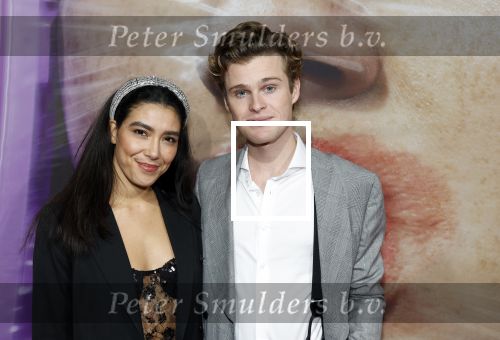 Hilversum 19 december 2022
The roast van Famke Louise in studio 21. Moise Trustfull en haar vriend Kaj v d Voort