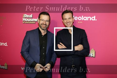 Amsterdam 22 november 2022
Presentatie Real Housewifes of Amsterdam in Hotel Krasnapolsky  van Videoland. Sven Sauve en Peter v d Vorst