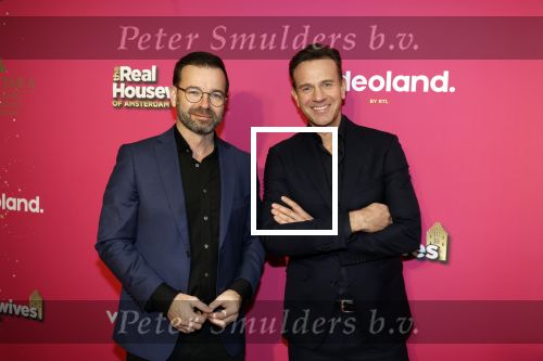 Amsterdam 22 november 2022
Presentatie Real Housewifes of Amsterdam in Hotel Krasnapolsky  van Videoland. Sven Sauve en Peter v d Vorst