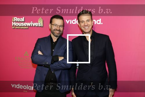 Amsterdam 22 november 2022
Presentatie Real Housewifes of Amsterdam in Hotel Krasnapolsky  van Videoland. Sven Sauve en Peter v d Vorst