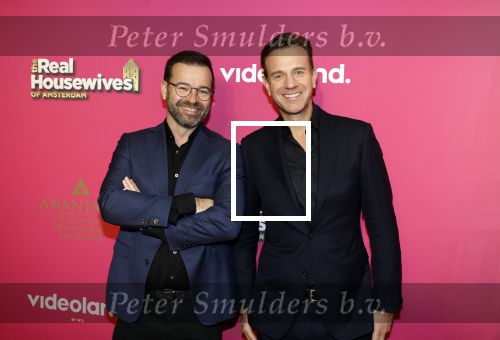 Amsterdam 22 november 2022
Presentatie Real Housewifes of Amsterdam in Hotel Krasnapolsky  van Videoland. Sven Sauve en Peter v d Vorst
