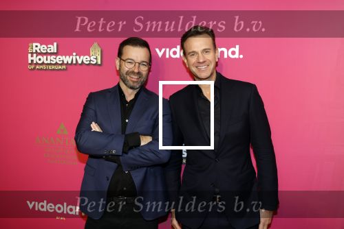 Amsterdam 22 november 2022
Presentatie Real Housewifes of Amsterdam in Hotel Krasnapolsky  van Videoland. Sven Sauve en Peter v d Vorst