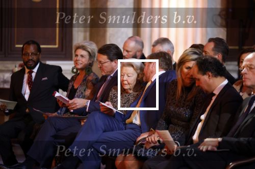 Amsterdam 7 december 2022
Prins Claus prijzen in paleis op de dam . Aanwezig Koning Willem Alexander Koningin Maxima Prinses Beatrix Prins Constantijn en Prinses laurentien.