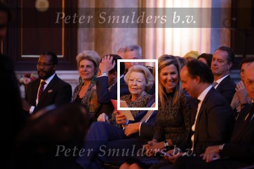 Amsterdam 7 december 2022
Prins Claus prijzen in paleis op de dam . Aanwezig Koning Willem Alexander Koningin Maxima Prinses Beatrix Prins Constantijn en Prinses laurentien.