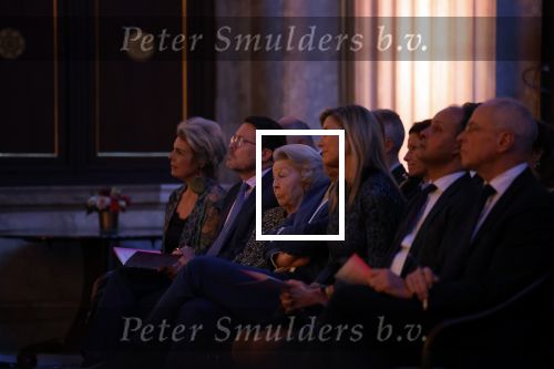 Amsterdam 7 december 2022
Prins Claus prijzen in paleis op de dam . Aanwezig Koning Willem Alexander Koningin Maxima Prinses Beatrix Prins Constantijn en Prinses laurentien.