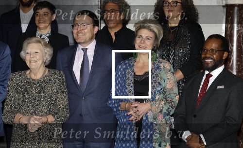 Amsterdam 7 december 2022
Prins Claus prijzen in paleis op de dam . Aanwezig Koning Willem Alexander Koningin Maxima Prinses Beatrix Prins Constantijn en Prinses laurentien.