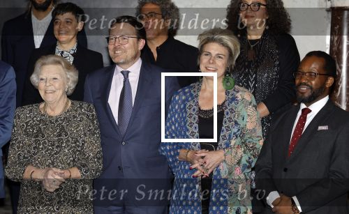 Amsterdam 7 december 2022
Prins Claus prijzen in paleis op de dam . Aanwezig Koning Willem Alexander Koningin Maxima Prinses Beatrix Prins Constantijn en Prinses laurentien.