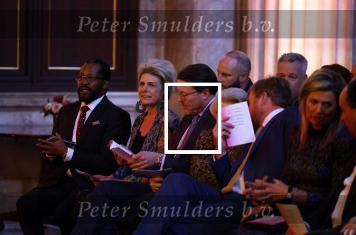 Amsterdam 7 december 2022
Prins Claus prijzen in paleis op de dam . Aanwezig Koning Willem Alexander Koningin Maxima Prinses Beatrix Prins Constantijn en Prinses laurentien.