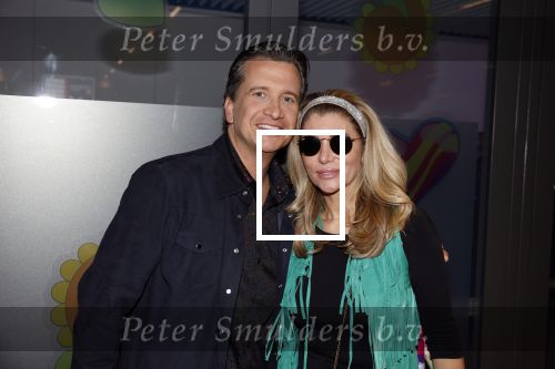 Amsterdam 19 november 2022
Toppers in concert in deJohan Cruijff arena.
Quincy Schellevis met zijn vrouw