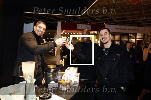 Amsterdam 8 december 2022
Masters Expo in de RAI. Rico Verhoeven met Jandino Asporaat en Timor Steffens