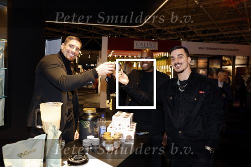 Amsterdam 8 december 2022
Masters Expo in de RAI. Rico Verhoeven met Jandino Asporaat en Timor Steffens