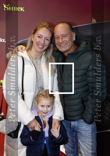 Amsterdam 10 december 2022
Premiere de gelaarsde kat in Pathe Arena .
Ron Boszhard met dochter en vriendin