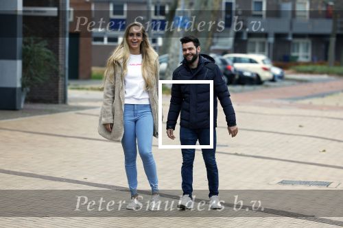 Almere 3 december 2022
Sjinkie Knegt met zijn nieuwe vriendin Chantal.