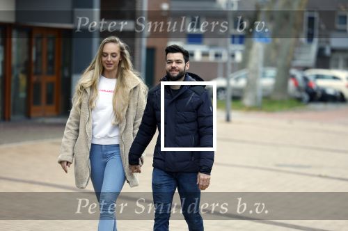 Almere 3 december 2022
Sjinkie Knegt met zijn nieuwe vriendin Chantal.