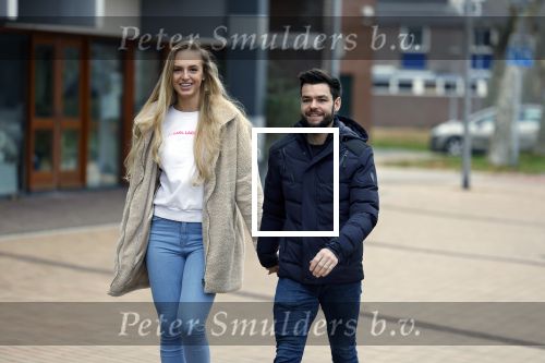 Almere 3 december 2022
Sjinkie Knegt met zijn nieuwe vriendin Chantal.