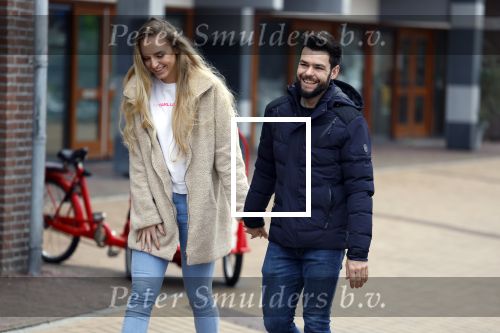 Almere 3 december 2022
Sjinkie Knegt met zijn nieuwe vriendin Chantal.