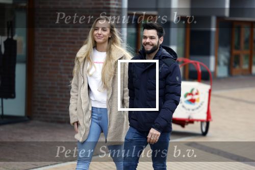 Almere 3 december 2022
Sjinkie Knegt met zijn nieuwe vriendin Chantal.