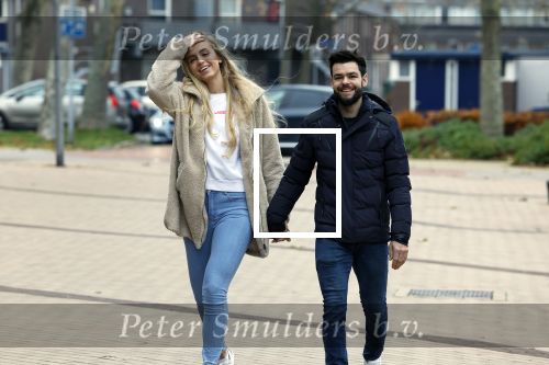 Almere 3 december 2022
Sjinkie Knegt met zijn nieuwe vriendin Chantal.