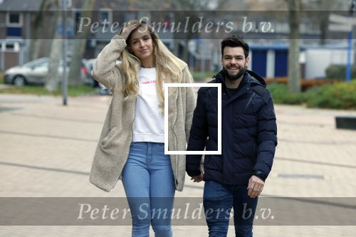 Almere 3 december 2022
Sjinkie Knegt met zijn nieuwe vriendin Chantal.