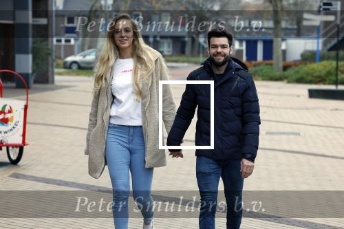 Almere 3 december 2022
Sjinkie Knegt met zijn nieuwe vriendin Chantal.