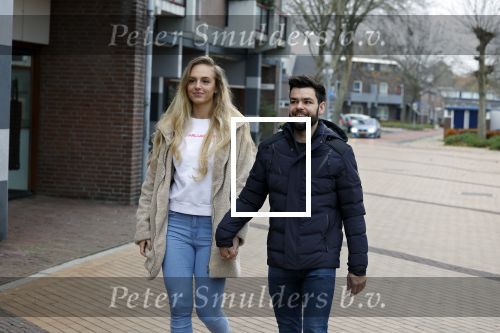 Almere 3 december 2022
Sjinkie Knegt met zijn nieuwe vriendin Chantal.