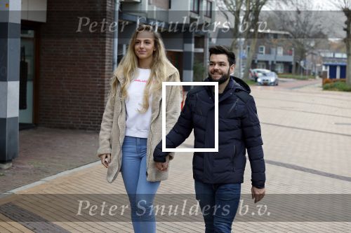 Almere 3 december 2022
Sjinkie Knegt met zijn nieuwe vriendin Chantal.
