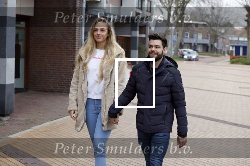 Almere 3 december 2022
Sjinkie Knegt met zijn nieuwe vriendin Chantal.