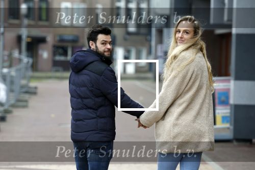 Almere 3 december 2022
Sjinkie Knegt met zijn nieuwe vriendin Chantal.