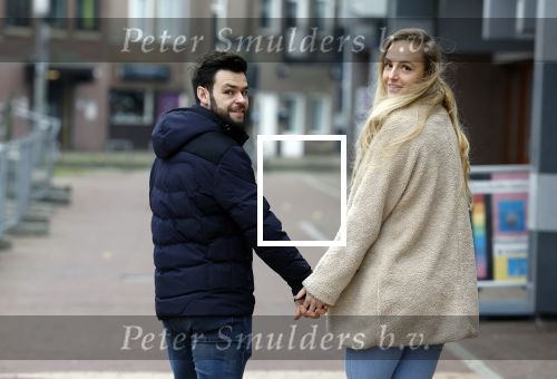 Almere 3 december 2022
Sjinkie Knegt met zijn nieuwe vriendin Chantal.