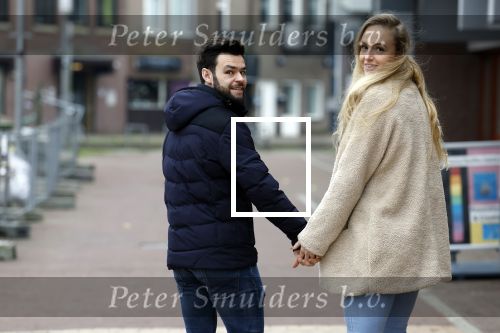 Almere 3 december 2022
Sjinkie Knegt met zijn nieuwe vriendin Chantal.