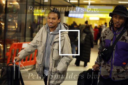 Schiphol 19 december 2022
Sunnery james en Ryan Marciano arriveren op schiphol na de WK Voetbal in Qatar