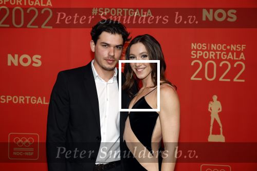 Amsterdam 21 december 2022
Sportman en Sportvrouw van het jaar Gala in AFAS Live. Suzanne Schulting kwam met haar vriend Sam v Royen