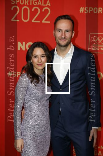 Amsterdam 21 december 2022
Sportman en Sportvrouw van het jaar Gala in AFAS Live. Thomas Krol en zijn vriendin Ramona Westerhuis