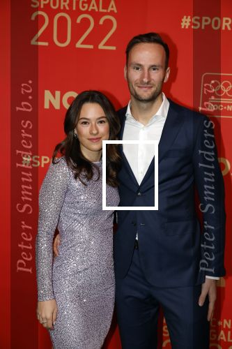 Amsterdam 21 december 2022
Sportman en Sportvrouw van het jaar Gala in AFAS Live. Thomas Krol en zijn vriendin Ramona Westerhuis