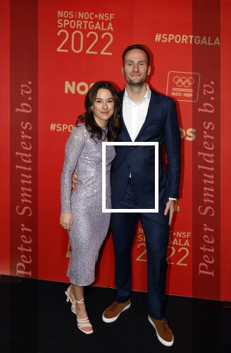 Amsterdam 21 december 2022
Sportman en Sportvrouw van het jaar Gala in AFAS Live. Thomas Krol en zijn vriendin Ramona Westerhuis