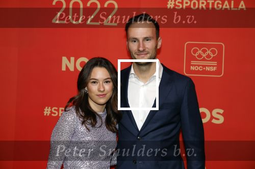 Amsterdam 21 december 2022
Sportman en Sportvrouw van het jaar Gala in AFAS Live. Thomas Krol en zijn vriendin Ramona Westerhuis